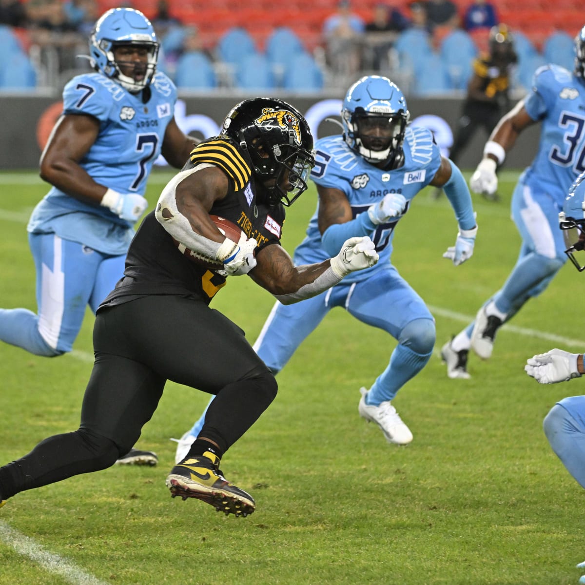 What time is the Tiger-Cats vs. Alouettes playoff game today