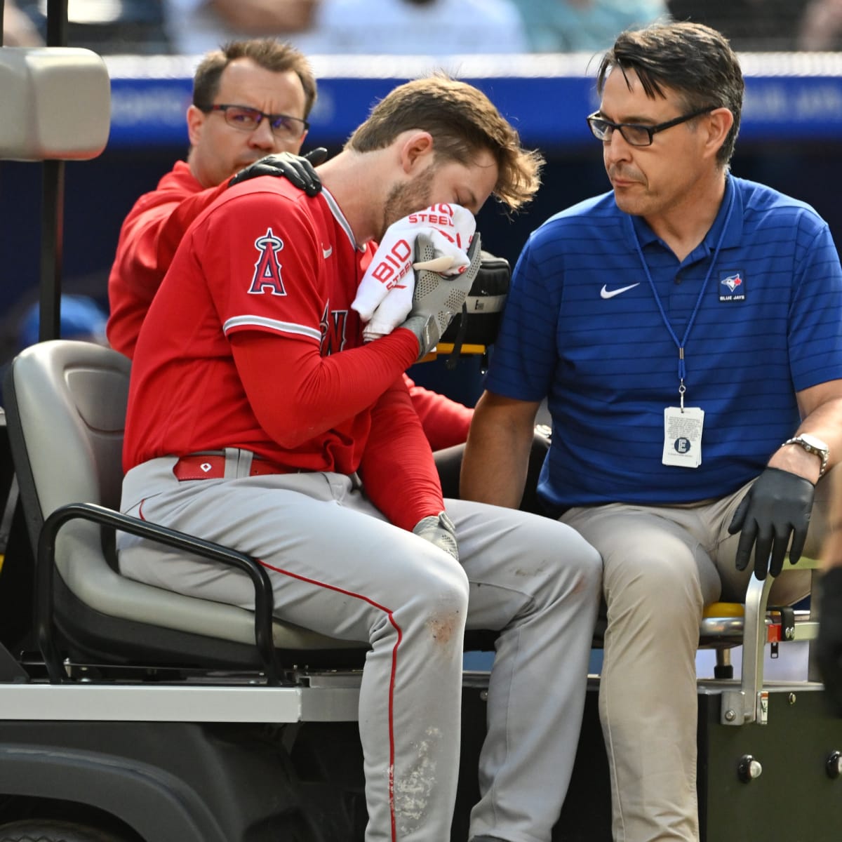Angels' Taylor Ward believes hitting woes are due to injury from