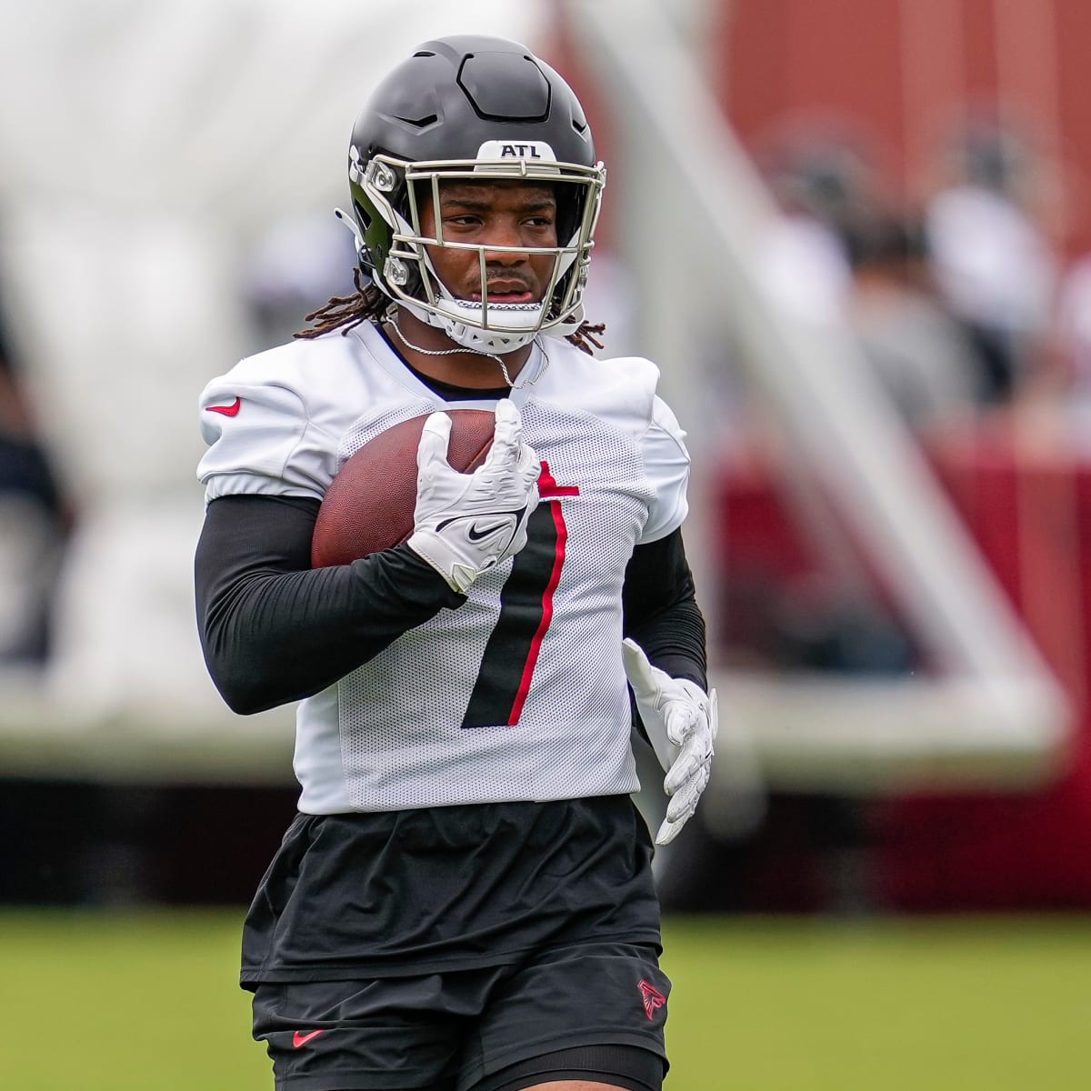 The construction of the Falcons' running game is their biggest