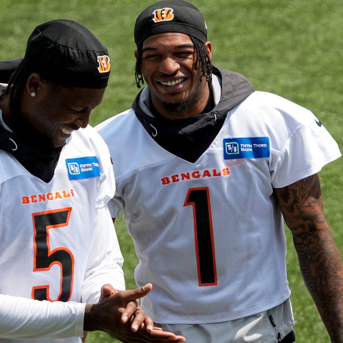 Ja'Marr Chase and Tee Higgins want to stay together on Bengals