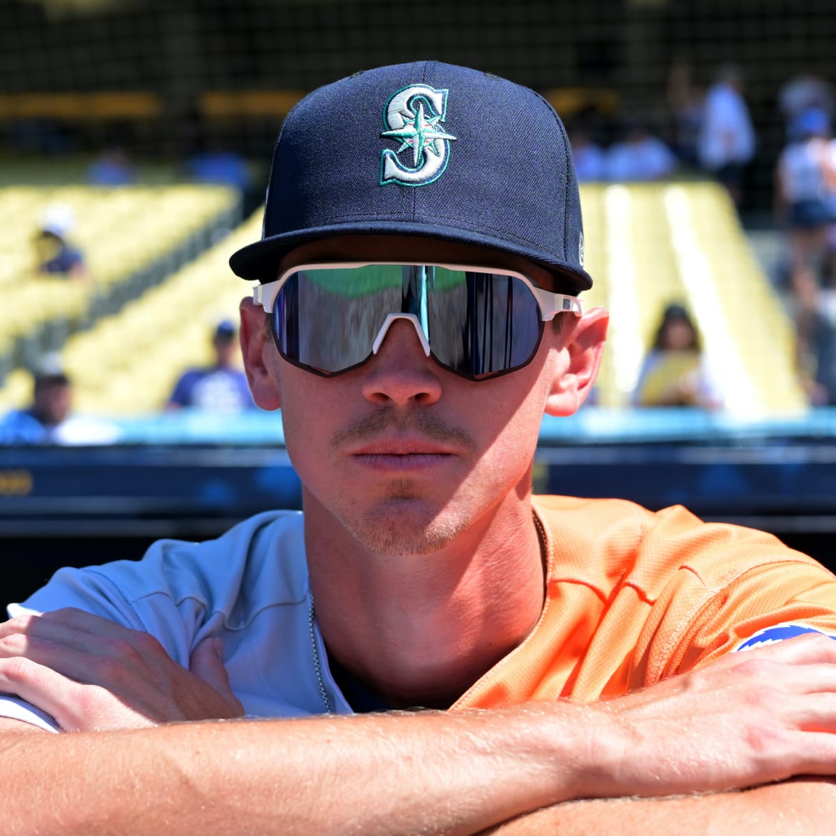 Emerson Hancock of the Seattle Mariners pitches in the first inning News  Photo - Getty Images