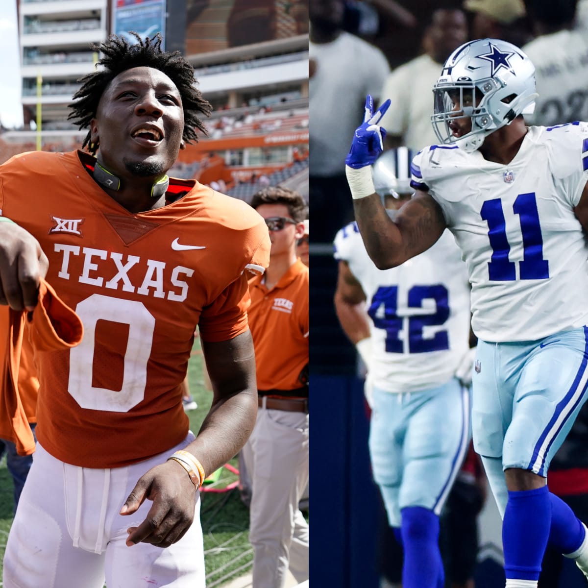 University of Texas Longhorns linebacker DeMarvion Overshown