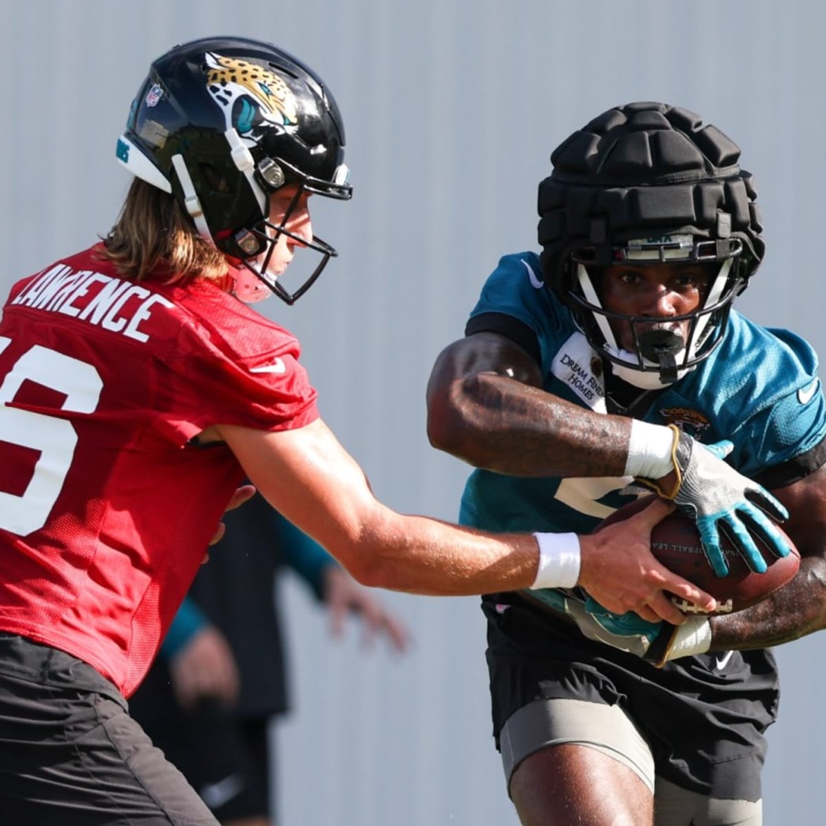 Jacksonville Jaguars train ahead of NFL double-header in London