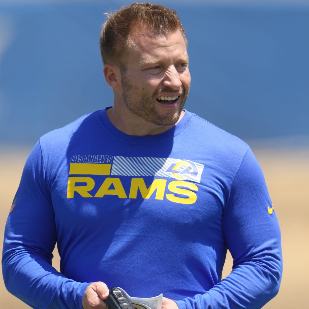 How Sean McVay's fiancée Veronika Khomyn watched the Rams' win