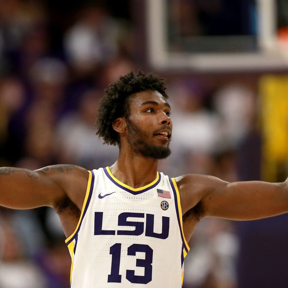 Houston Rockets select LSU's Tari Eason in 2022 NBA Draft