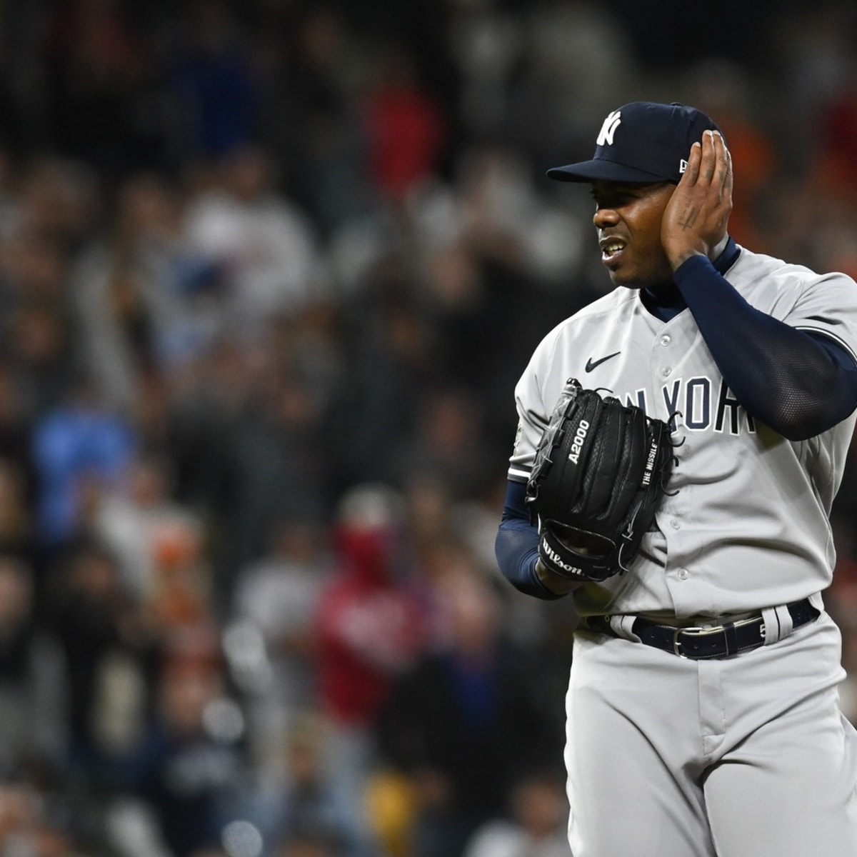 Yankees Aroldis Chapman sent to the IL with an infection that developed  after he got a leg tattoo  Sporting News