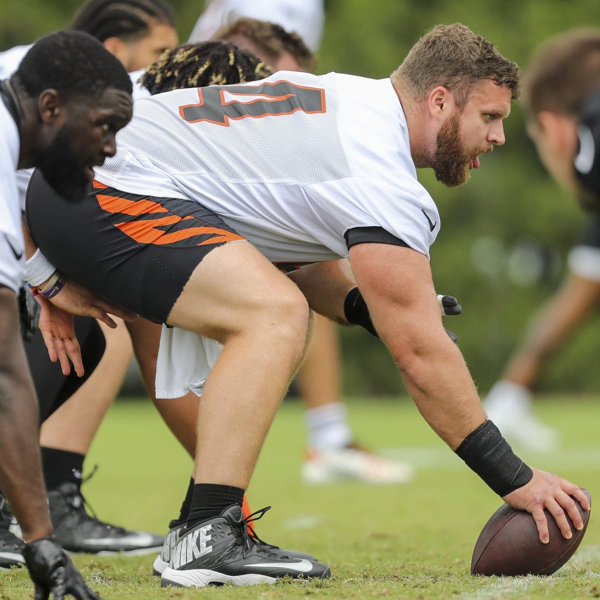 Orlando Brown and Ted Karras Praise Bengals Guard Cordell Volson