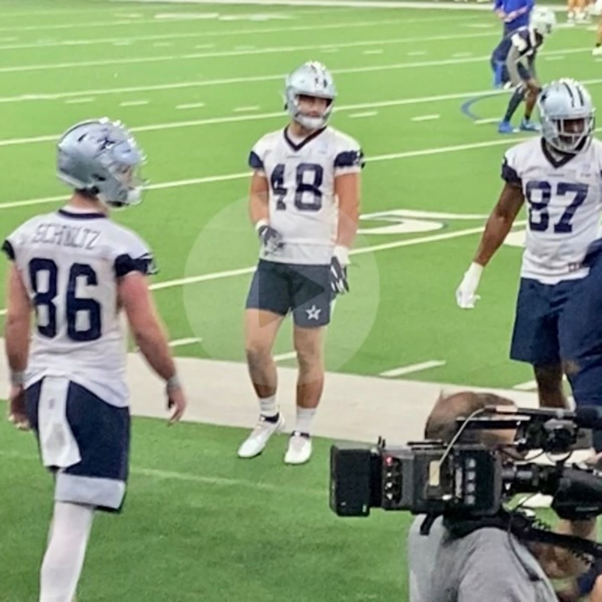 Cowboys rookie Jake Ferguson is aware of history associated with number 48  - Blogging The Boys