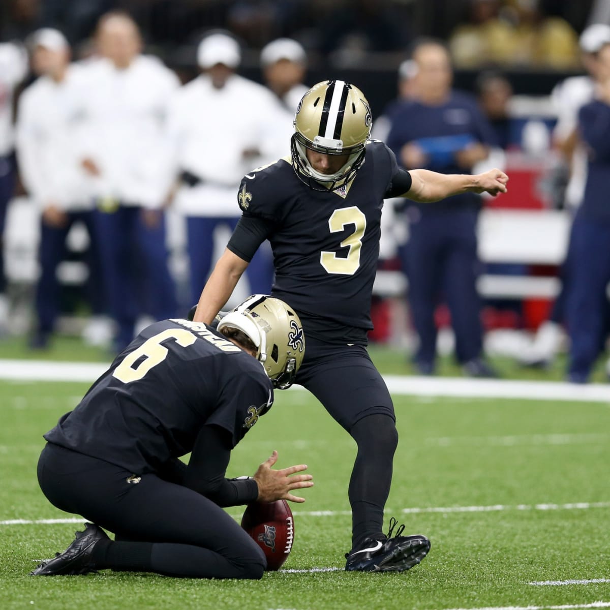 Saints kicker Wil Lutz will miss all of the 2021 season with groin injury -  The Athletic