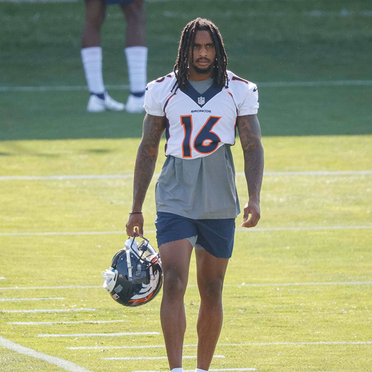 October 23, 2022: Denver Broncos wide receiver Tyrie Cleveland (16