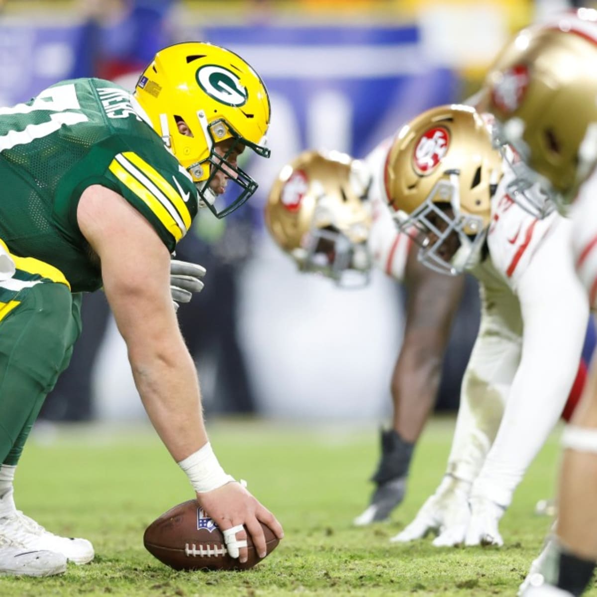 Packers C Josh Myers to wear braces on both knees in 2022