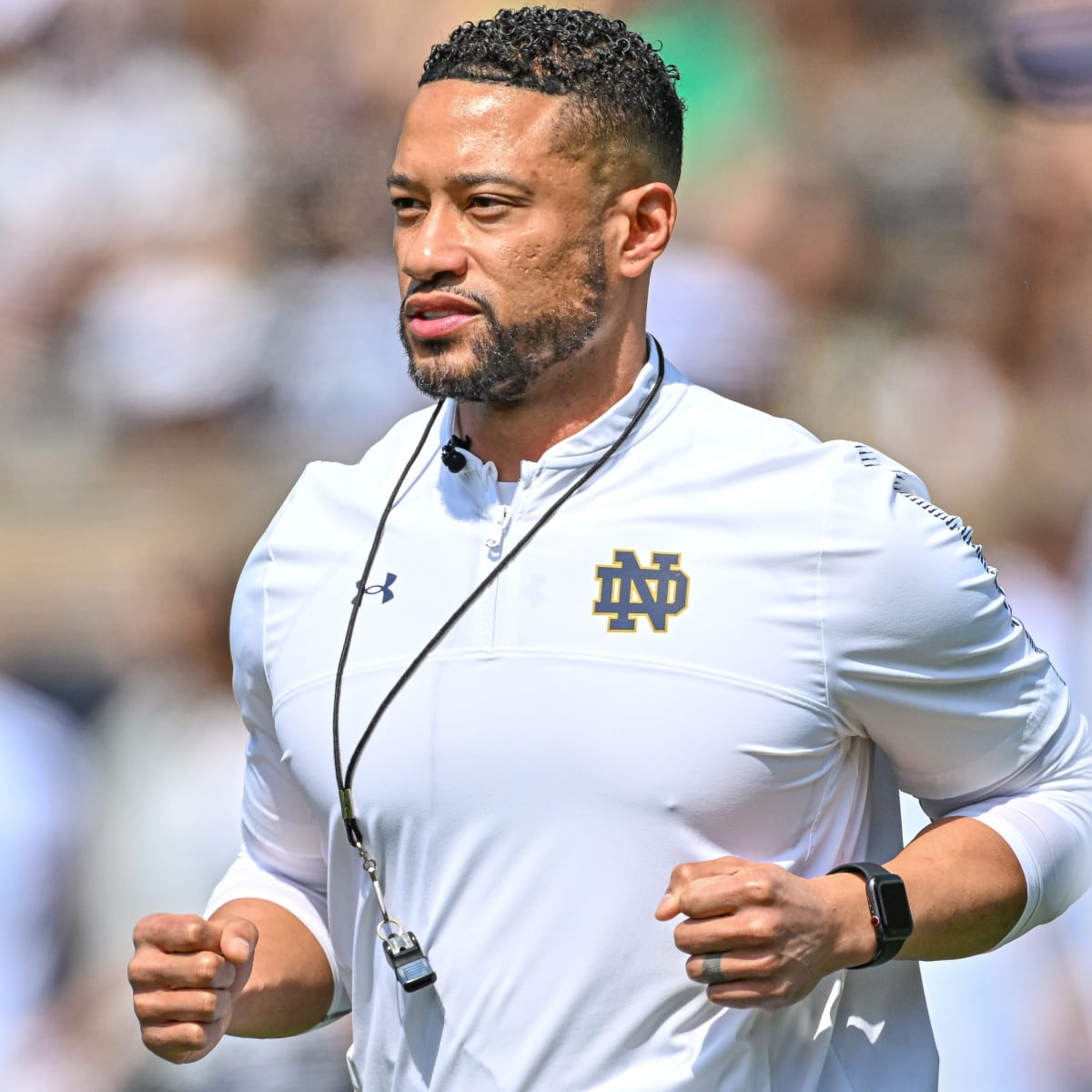 Notre Dame coach Marcus Freeman appears to take a shot at Ohio State -  College Football HQ