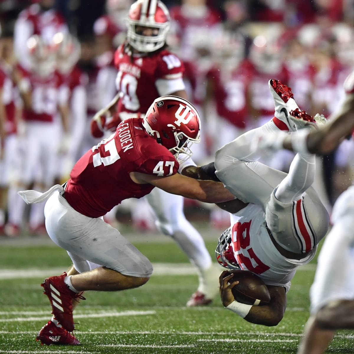 Cincinnati rallies past Indiana after star linebacker Micah McFadden ejected