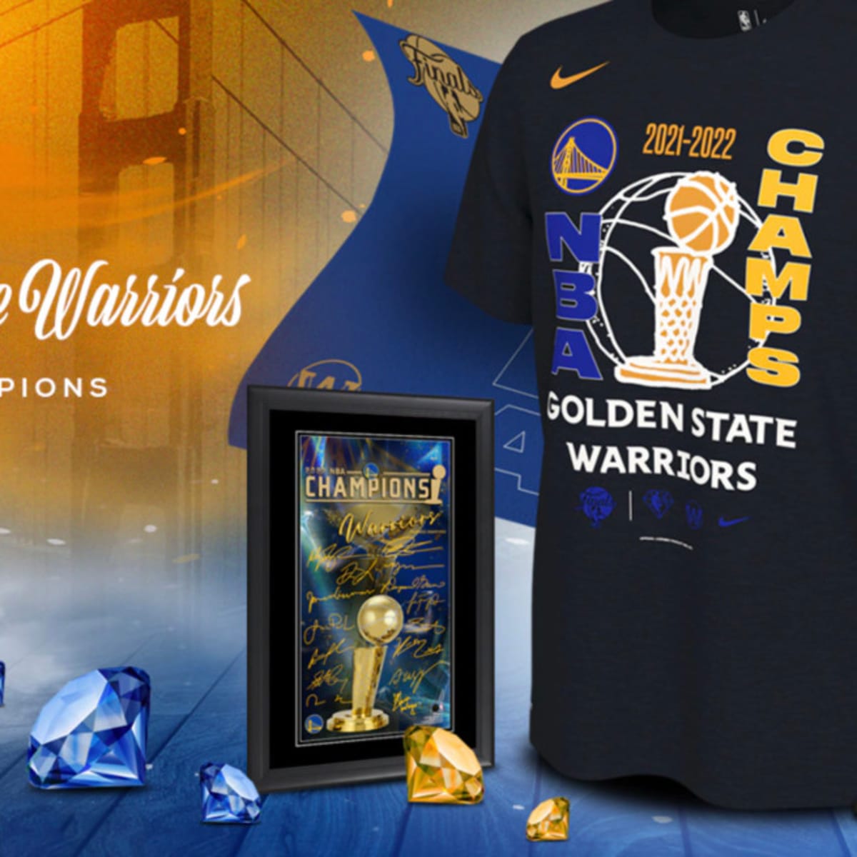 2022 NBA Finals Champions Golden State Warriors Shirt - Ink In Action