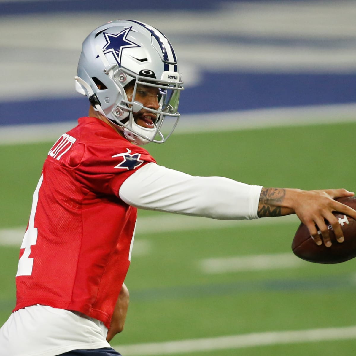 Cowboys QB Dak Prescott Shades Receivers Over Rampant INTs