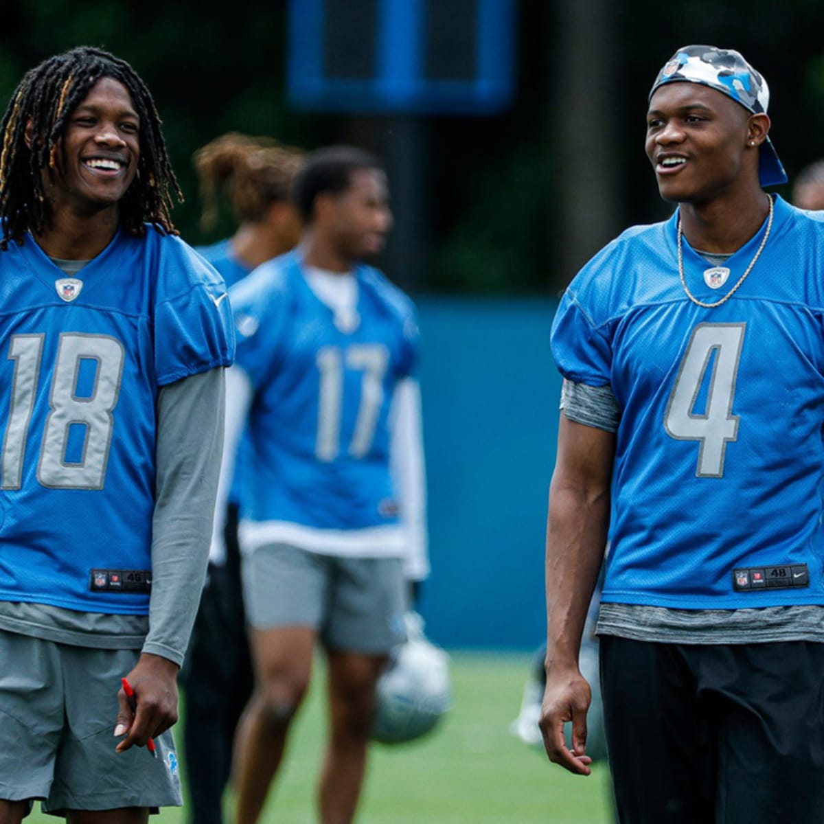 Detroit Lions NFL training camp risers and fallers DJ Chark - Sports  Illustrated Detroit Lions News, Analysis and More