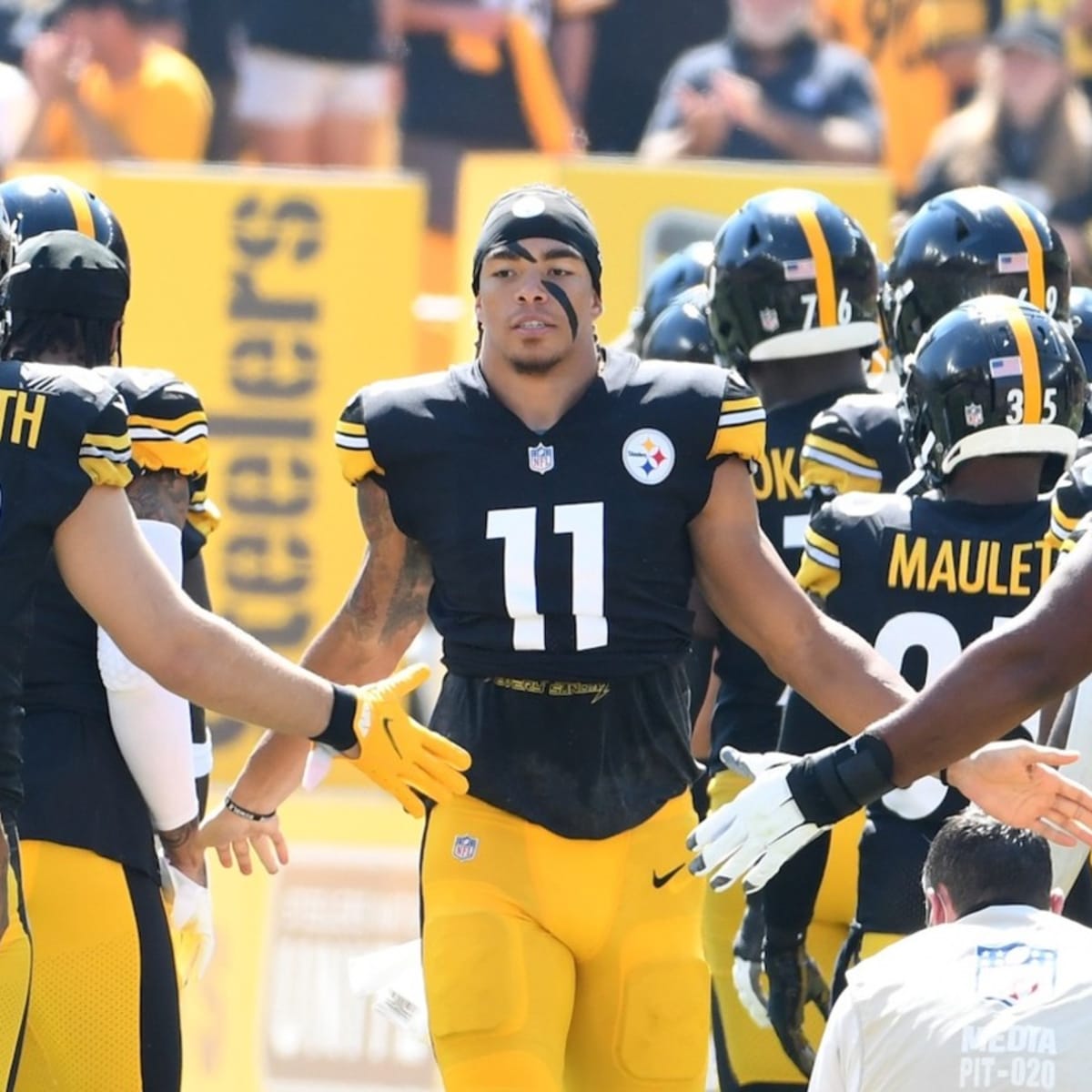 Steelers WR Claypool taking breakout rookie season in stride