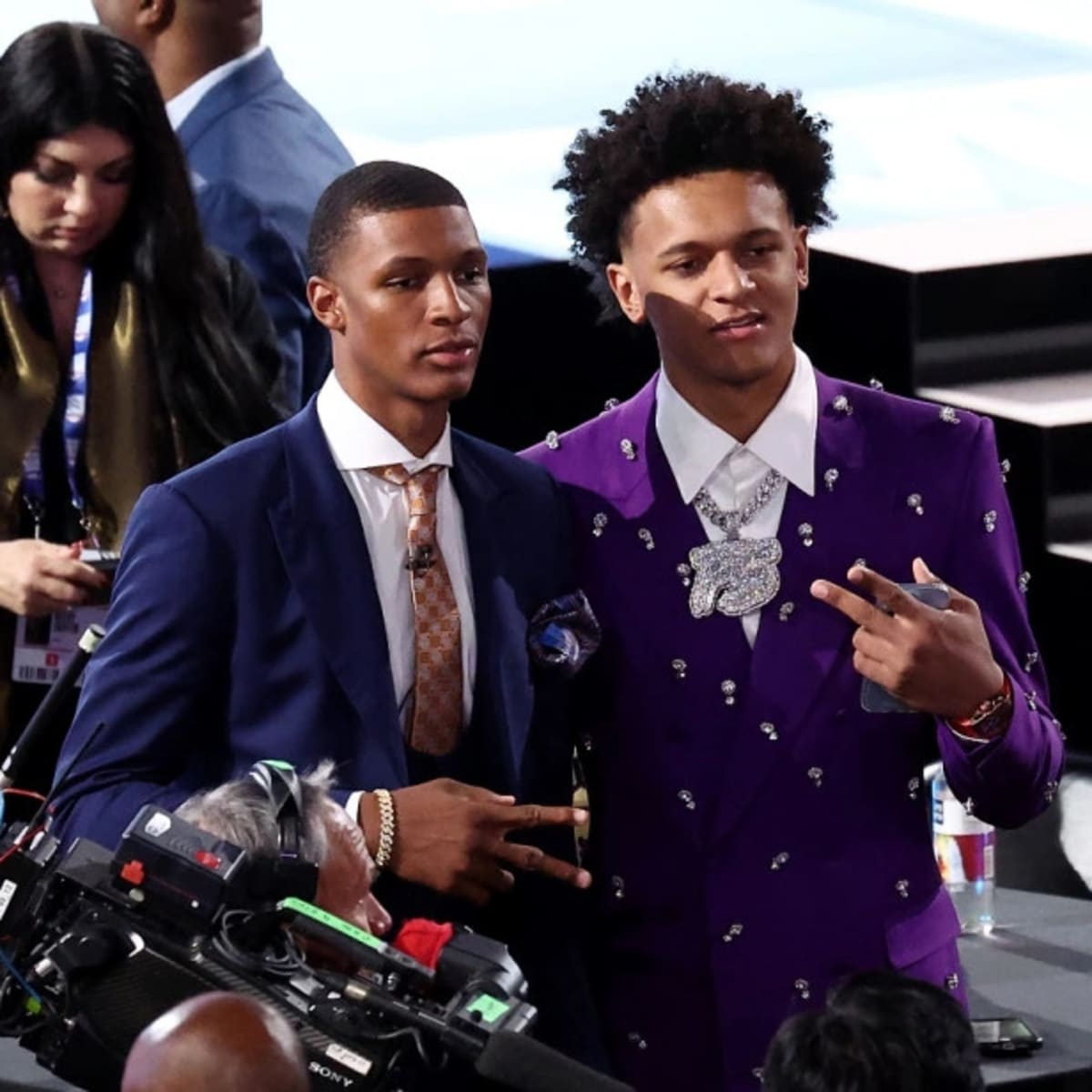 Paolo Banchero has funny reason for wearing purple to NBA Draft