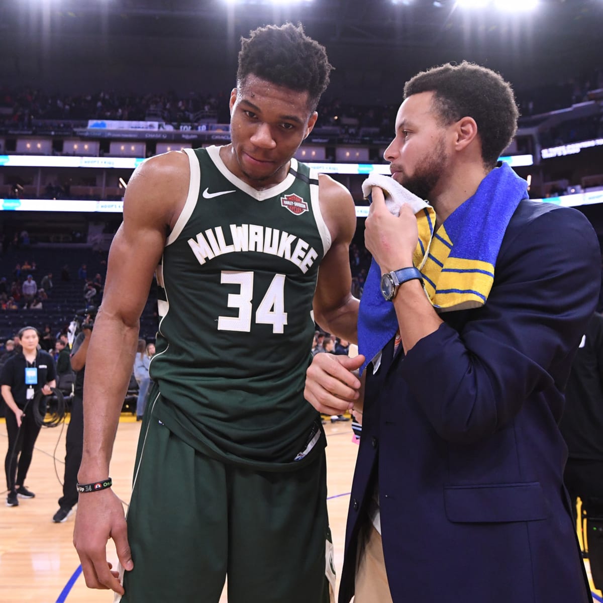 giannis antetokounmpo stephen curry