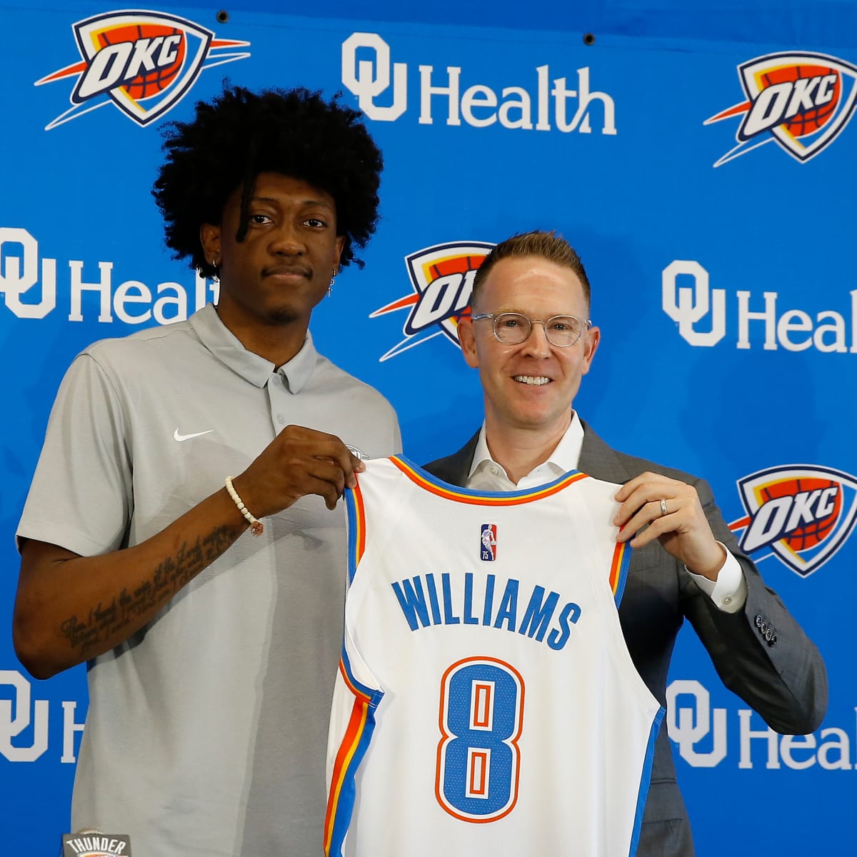 Jaylin Williams is on the rise for the Oklahoma City Thunder