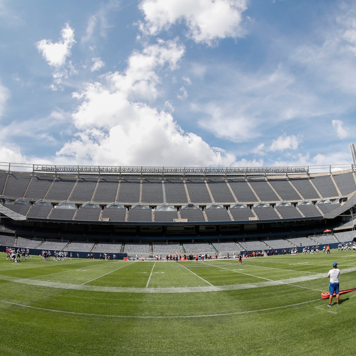 $10 Tickets to Watch Chicago Bears Practice at Soldier Field Go on