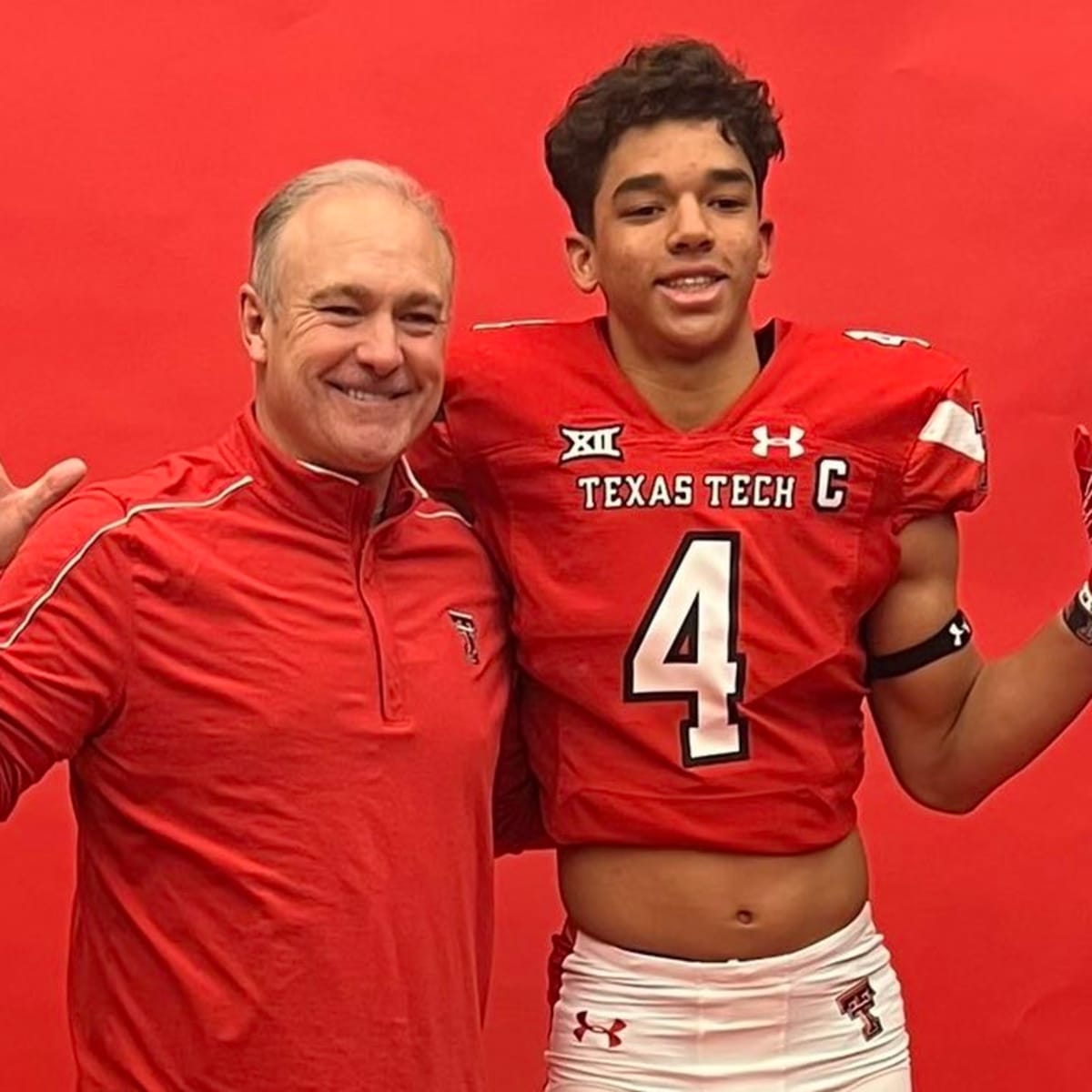 Justin Northwest football's Jake Strong commits to Texas Tech