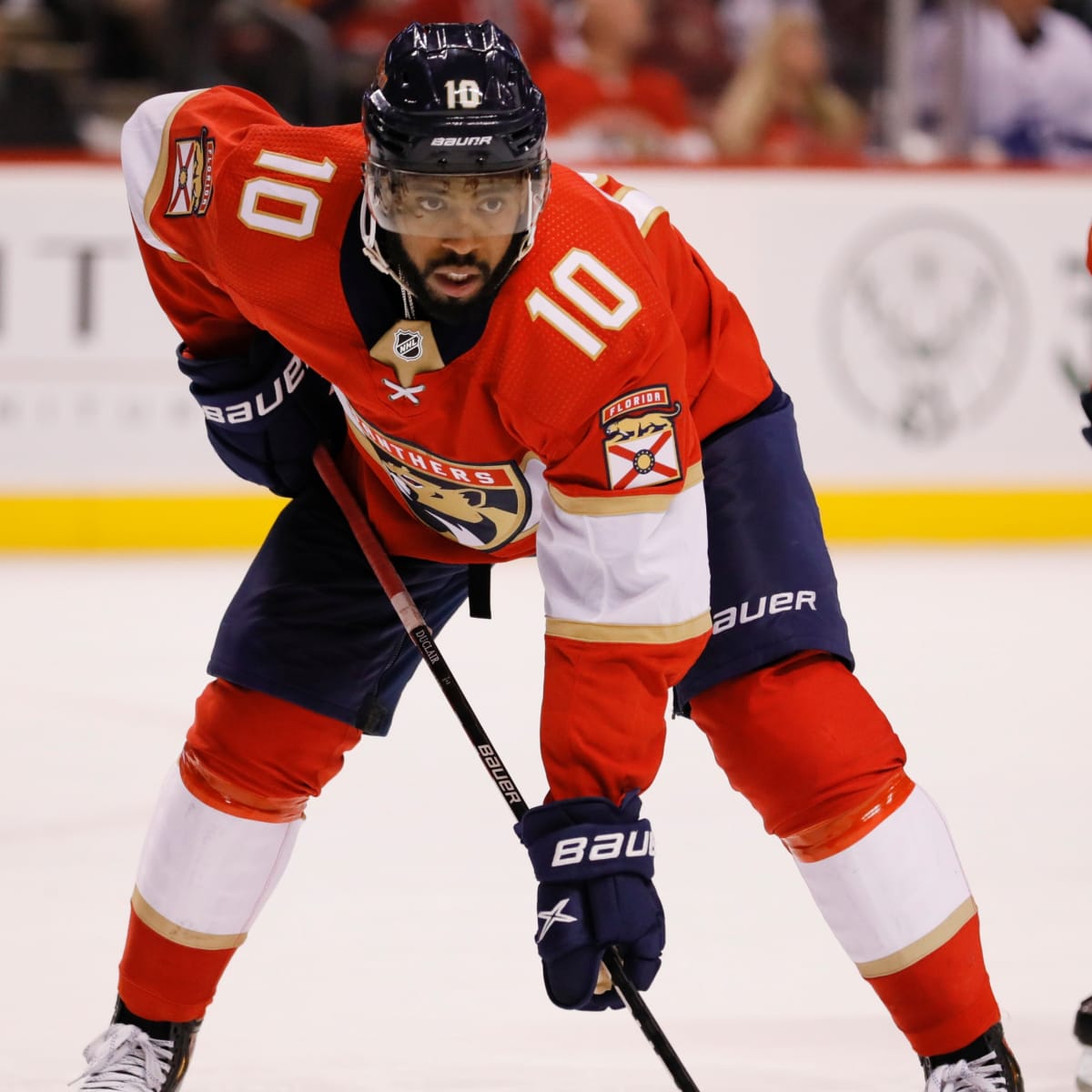 Florida Panthers left wing Anthony Duclair plays during the first period of  an NHL hockey game, Monday, March 20, 2023, in Detroit. (AP Photo/Carlos  Osorio Stock Photo - Alamy