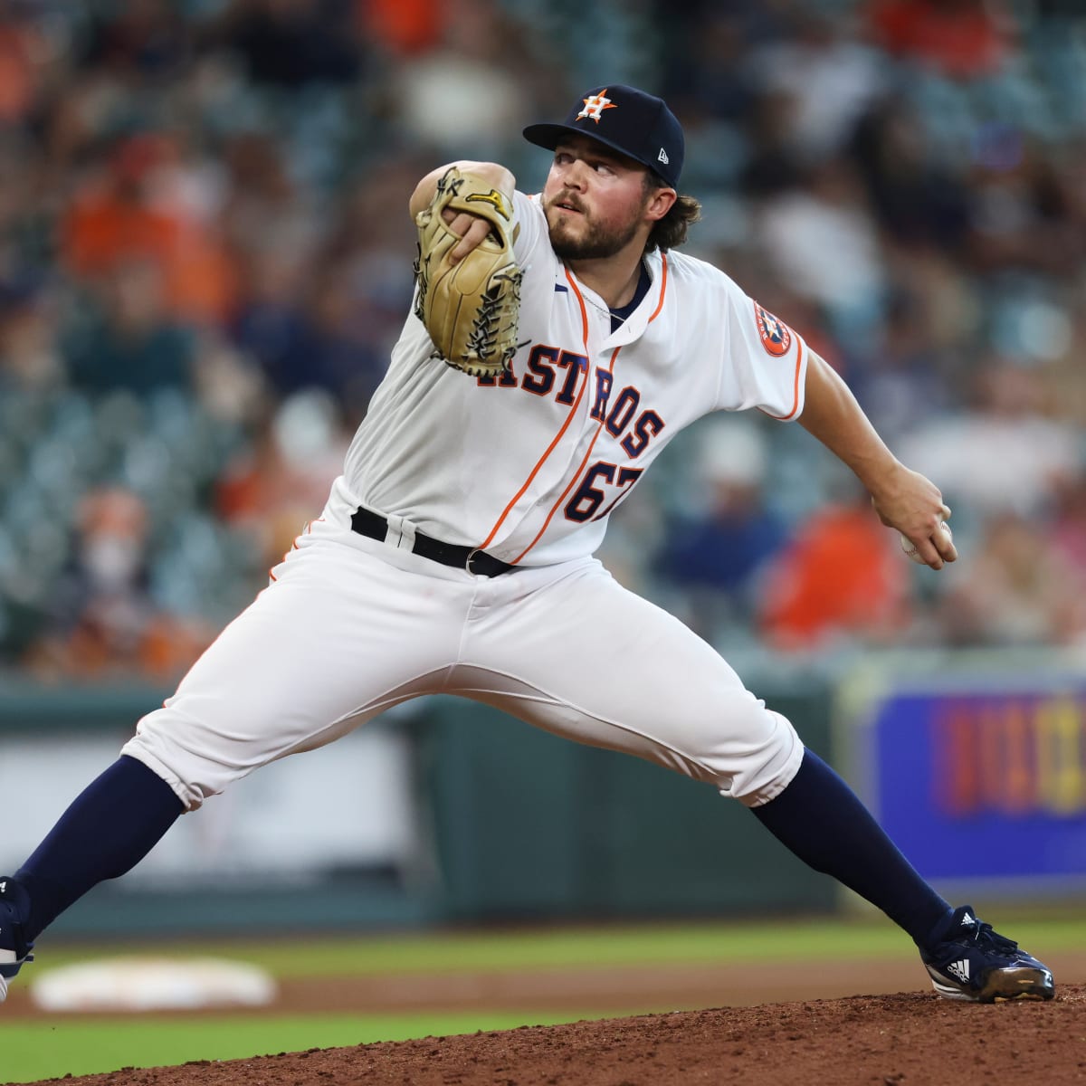 Houston Astros Lefty Reliever Parker Mushinski Struggles in First Rehab  Outing - Sports Illustrated Inside The Astros