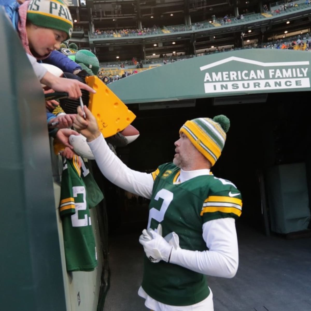 Mason Crosby the victor in Thursday's kicking competition