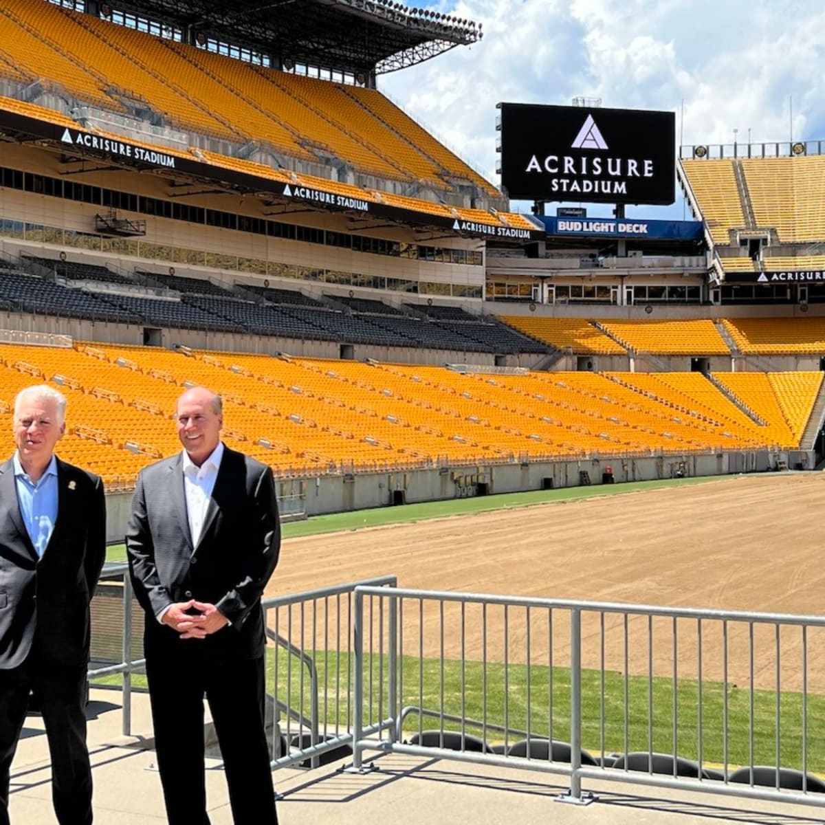 Pittsburgh Steelers Acrisure Stadium 8 x 10 Framed Football Stadium Photo