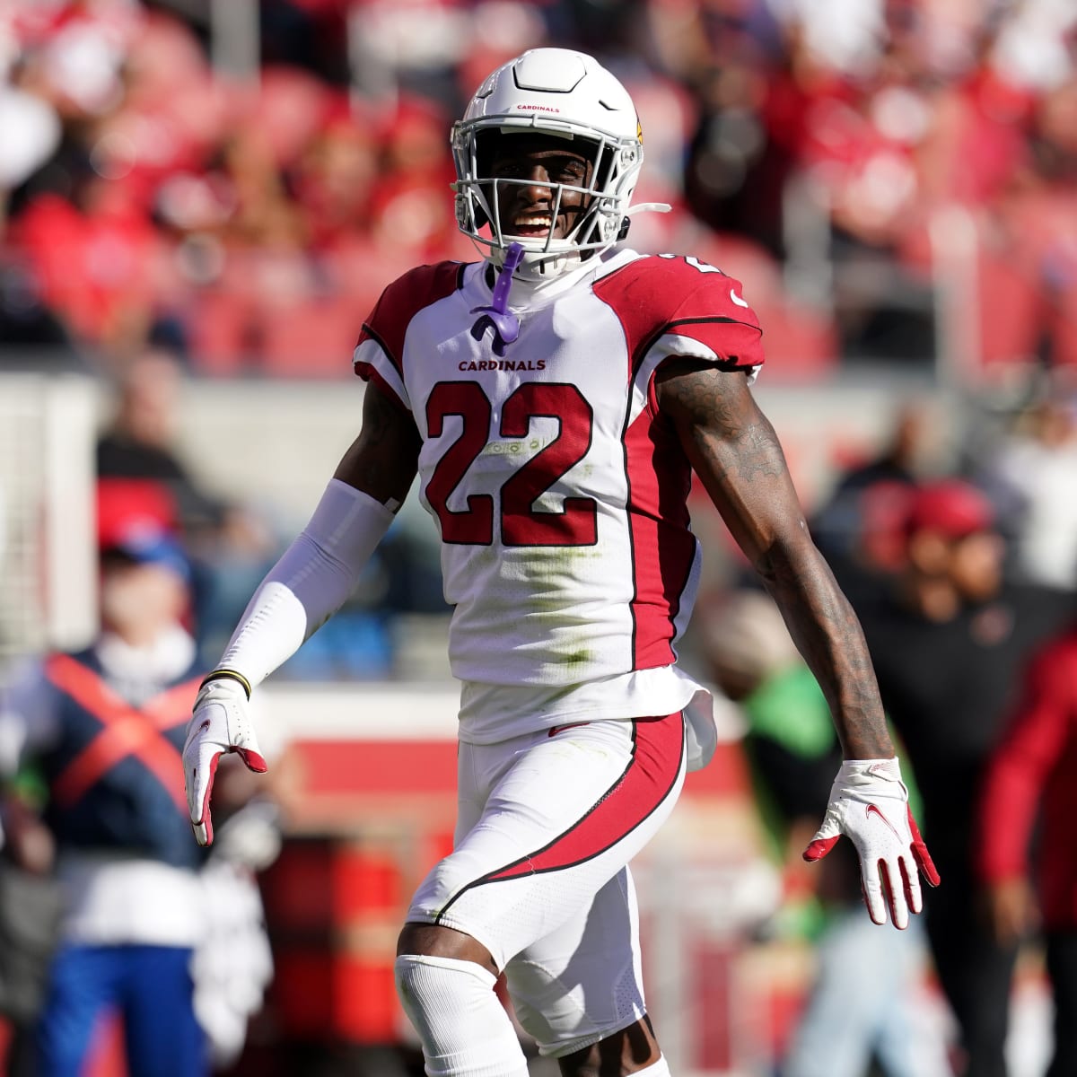 : NFL PRO LINE Men's Jalen Thompson Cardinal Arizona