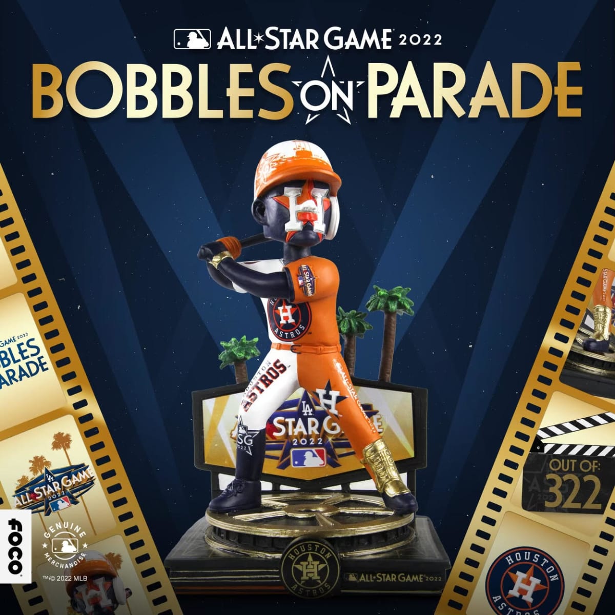 Los Angeles Dodgers 2022 All-Star Bobbles On Parade Bobblehead FOCO