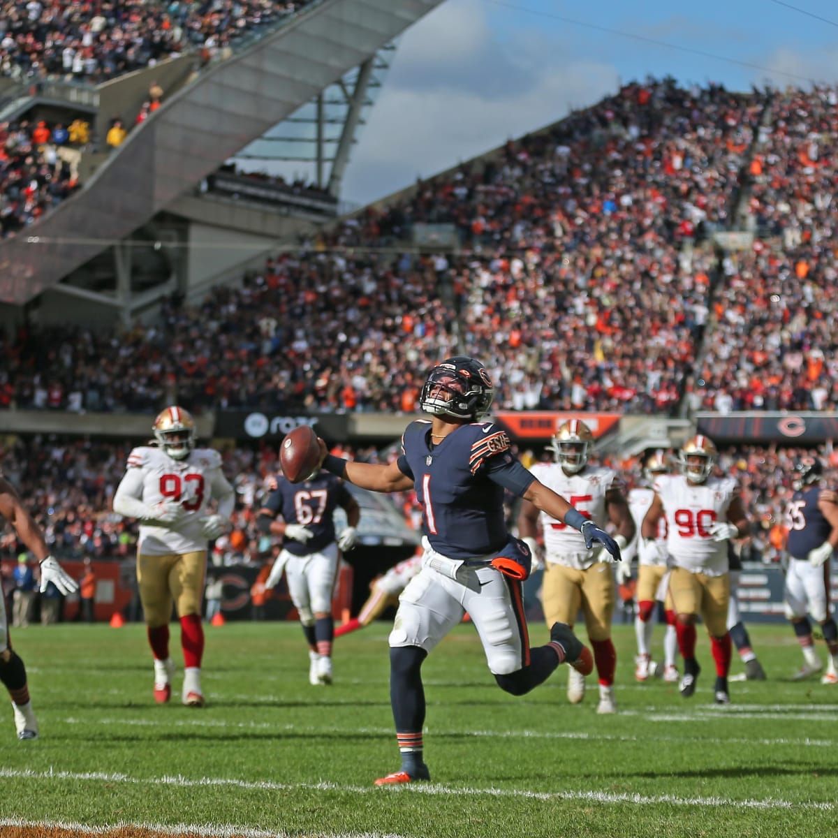 chicago bears vs 49ers 2022