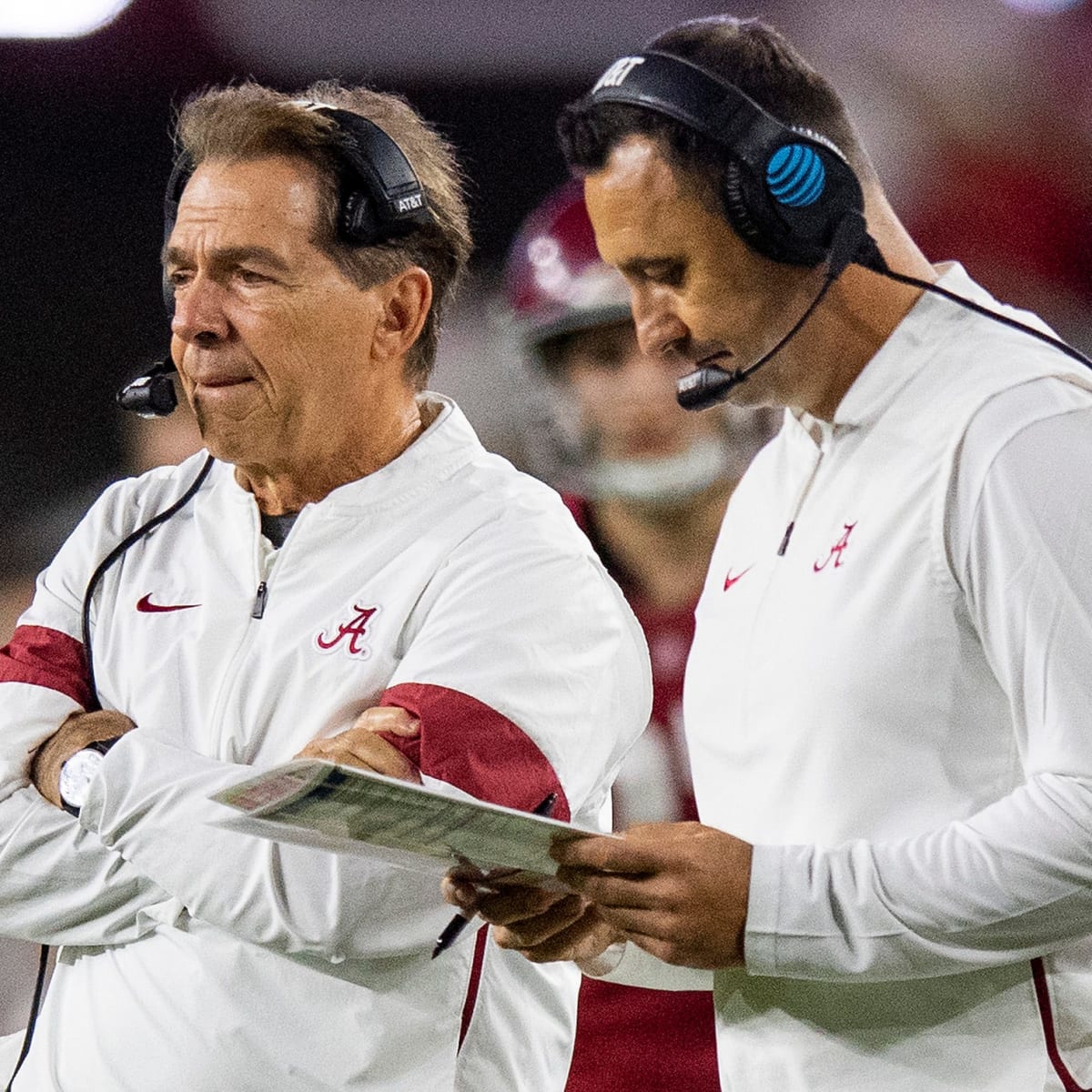 Steve Sarkisian has funny response to infamous Nick Saban stat