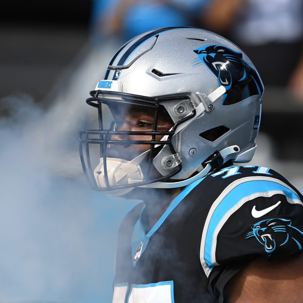 Panthers rookie Deonte Brown 'getting better and better' 