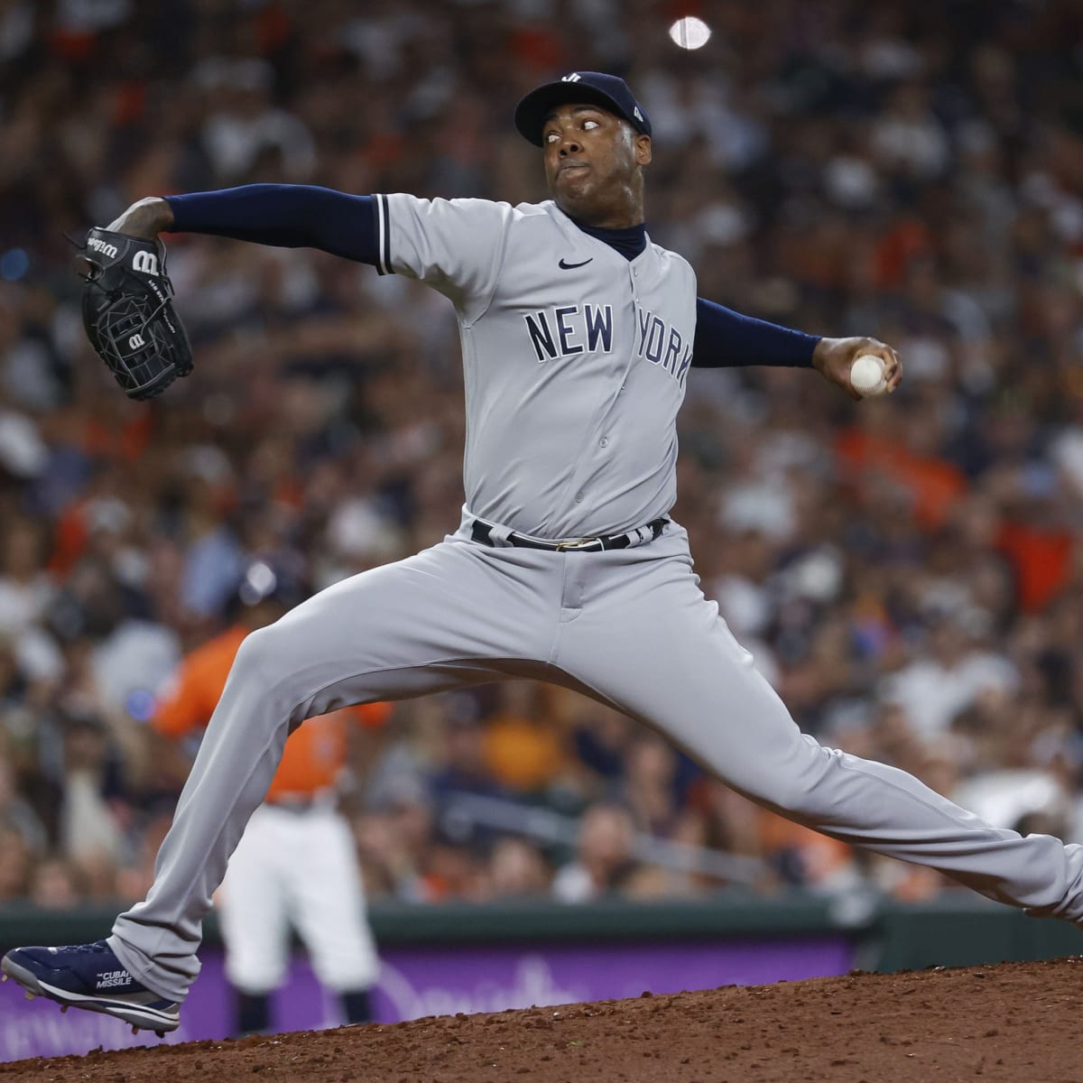 Emergence of Aroldis Chapman's slider could be pivotal