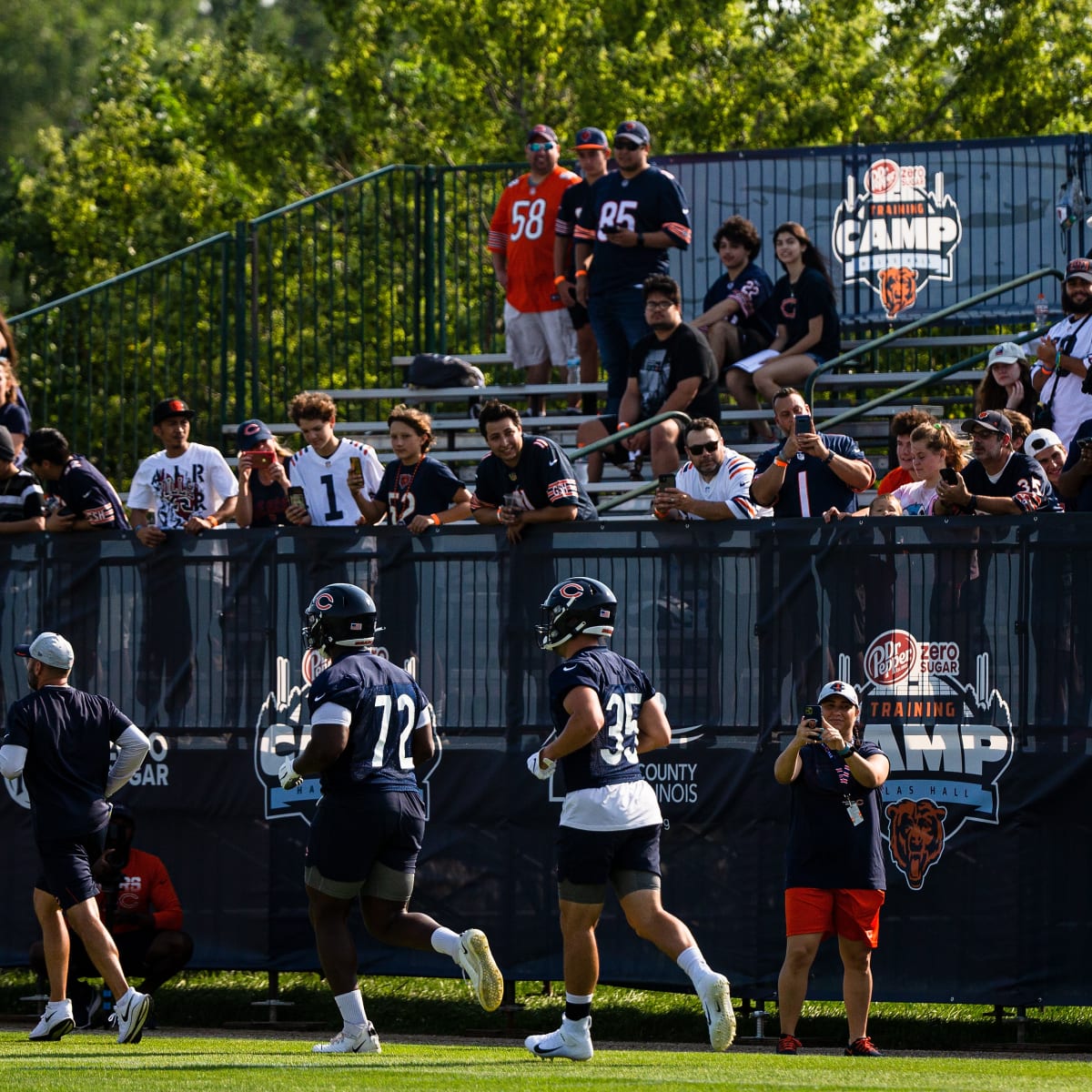 Chicago Bears Training Camp Practice 5 notes: Mixed bag from