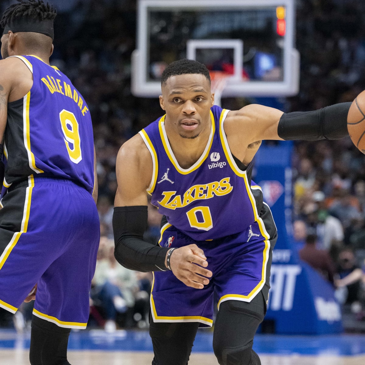 The Lakers not willing to include future draft pick in potential Westbrook  trade