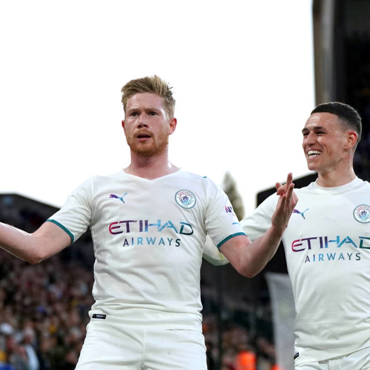 Kevin De Bruyne's most goals in a season: Belgium superstar copies Haaland  celebration and fires Man City towards title