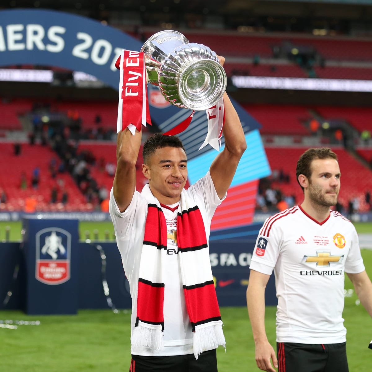 Can Jesse Lingard play in the FA Cup against Manchester United?