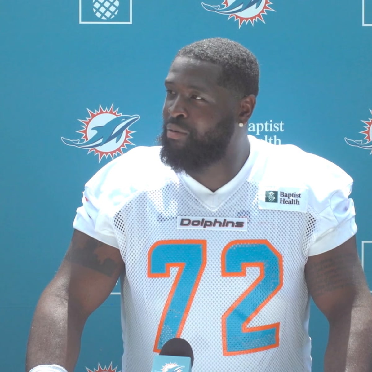 Dolphins' Terron Armstead out vs. Chargers; Kendall Lamm in