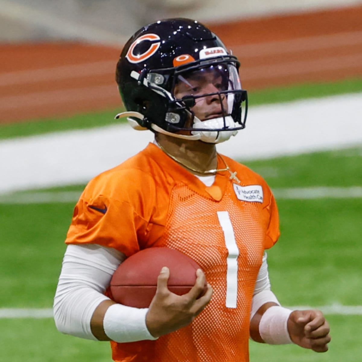 Daniel Greenberg on X: Justin Fields in a Chicago Bears uniform