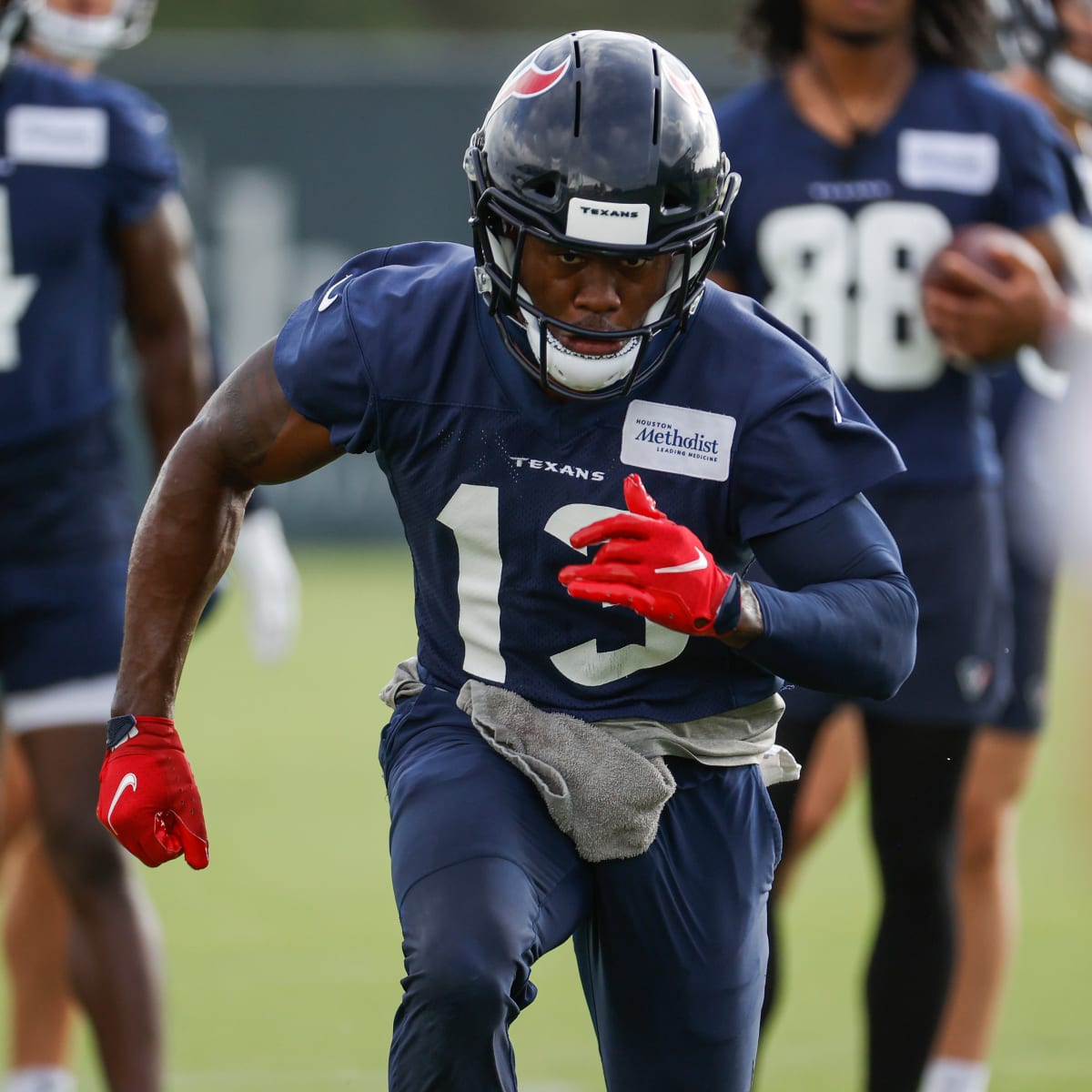 Brandin Cooks rejoined Texans at NRG Stadium on Friday