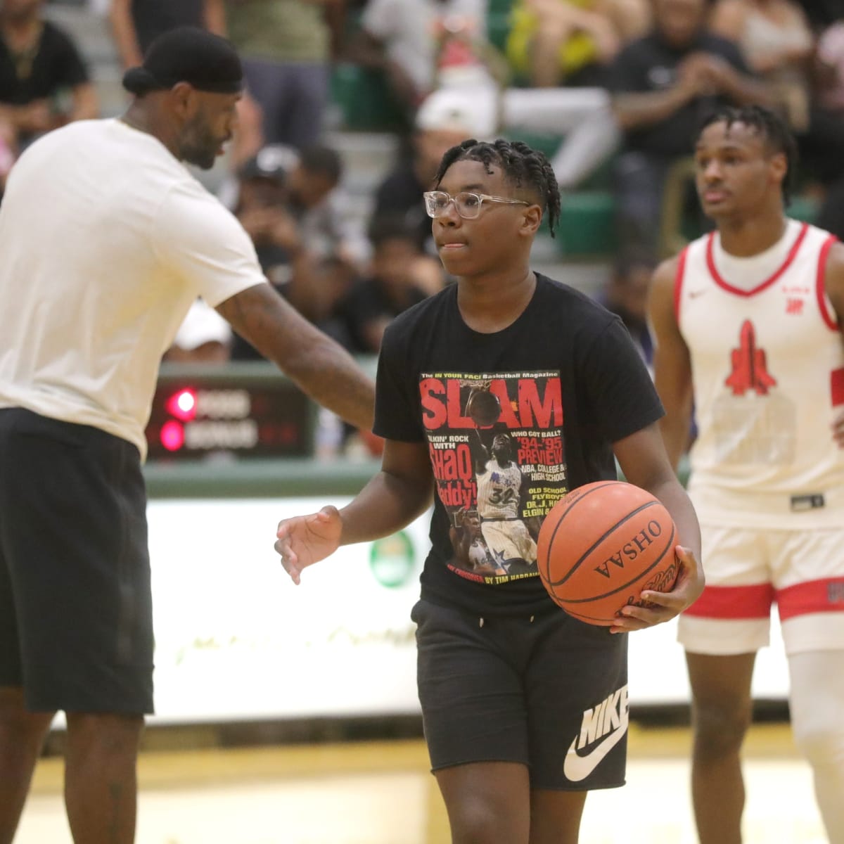 Bronny James, Lebron James' son: height, age, stats, offers