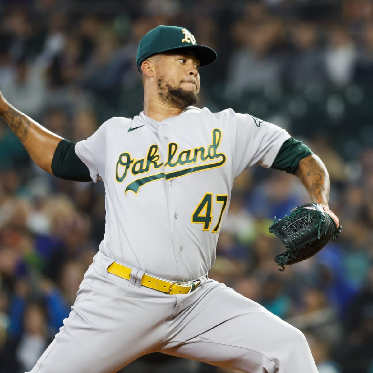 Oakland A's Pitche Frankie Montas Traded To New York Yankees - Sactown  Sports