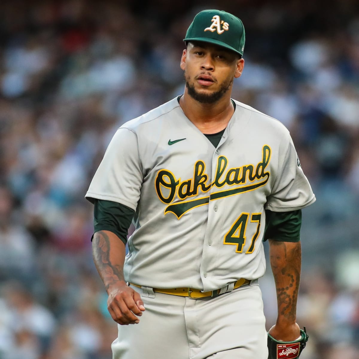 A's are high on ex-Yankees prospects from Frankie Montas trade 