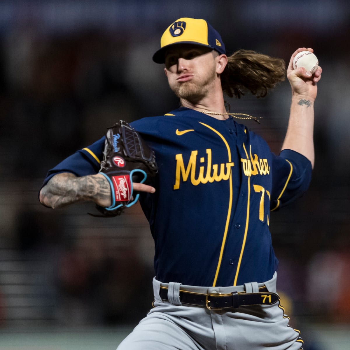 Brewers closer Josh Hader remains on family medical leave