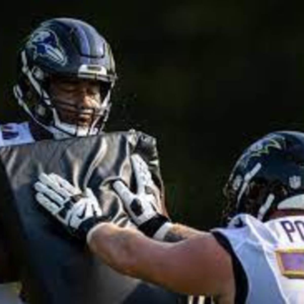 Baltimore Ravens guard Ben Powers (72) in action during the first half of a  NFL football game against the Buffalo Bills, Sunday, Oct. 2, 2022, in  Baltimore. (AP Photo/Terrance Williams Stock Photo - Alamy