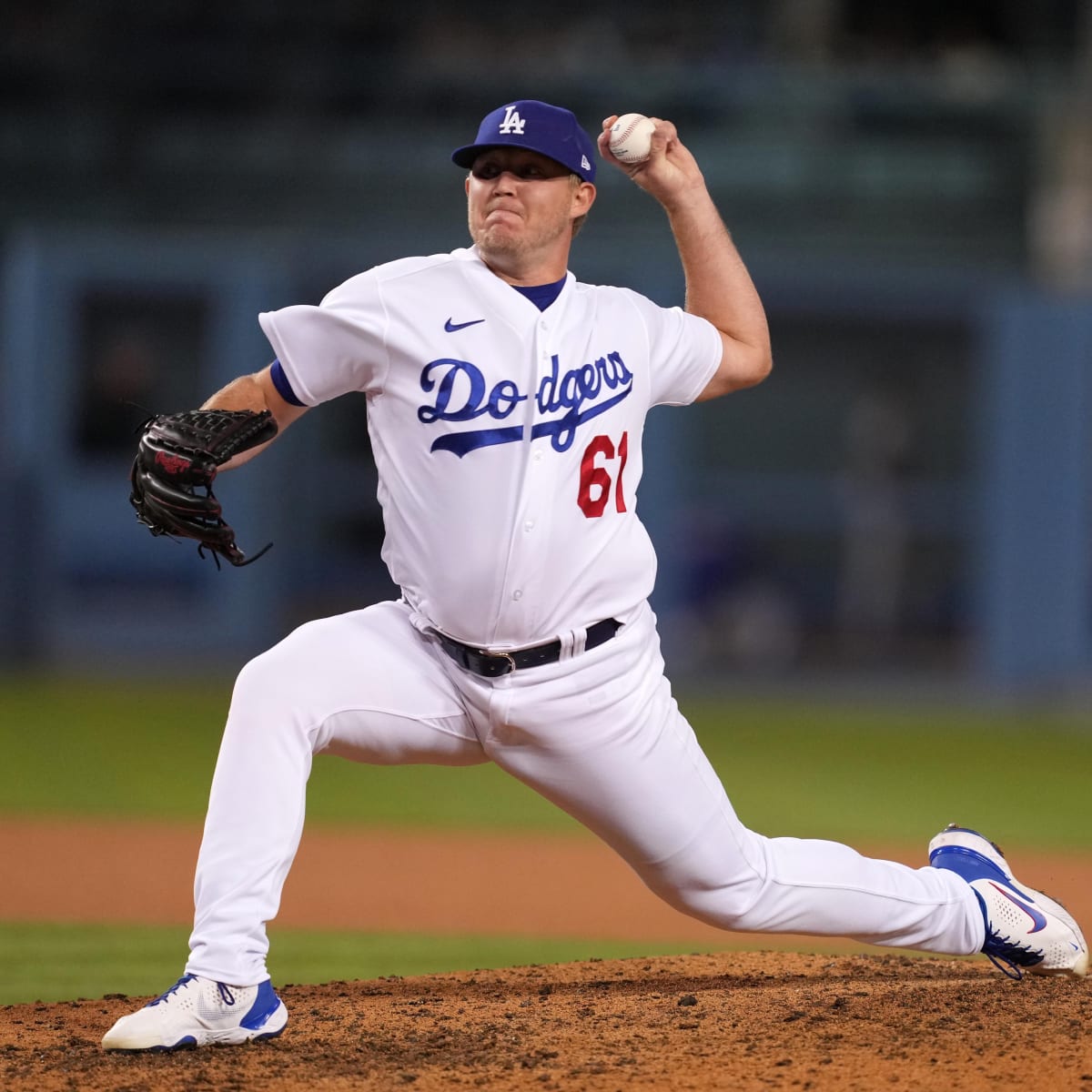 Dodgers leave reliever Dustin May off 30-man roster - The San