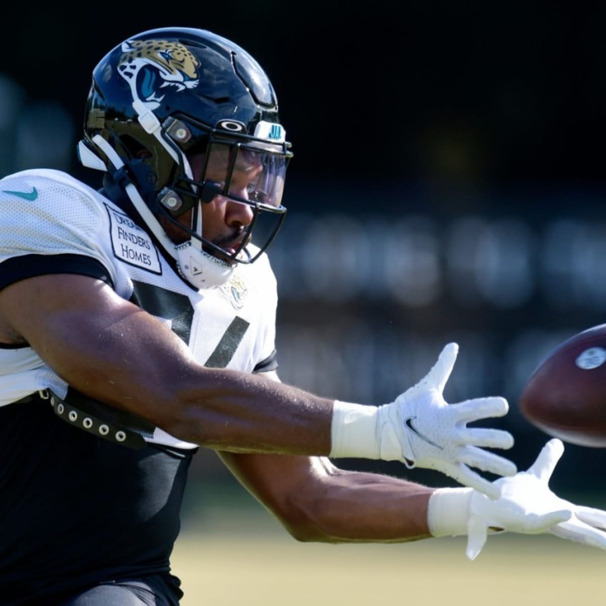 Jacksonville Jaguars wide receiver Tim Jones during warmups before